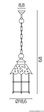 Lampa Wisząca SU-MA Toledo K 1018/1/R