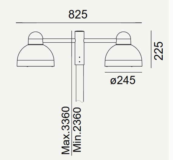 Norlys Koster 1158GR Lampa stojąca zewnętrzna 