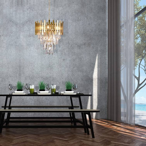 Lampa wisząca Milagro Aspen ML6000 Złota