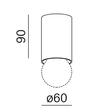 Spot biały 47032-0000-U8-PH-13 AQform Pet 