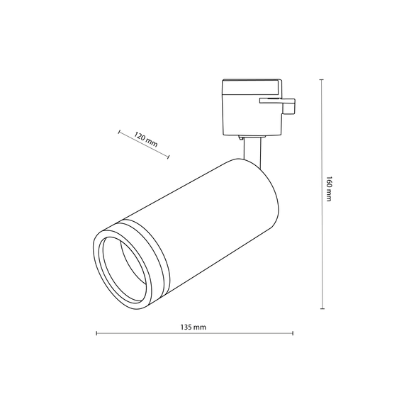 TK Lighting Tracer 6897 Lampa Do Szynoprzewodu
