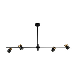 Italux Elice PND-58892-4-BK-BRO Lampa wisząca
