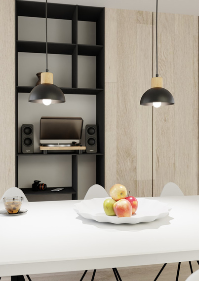 Żyrandol Emibig Seco 1 Bl (1393/1)