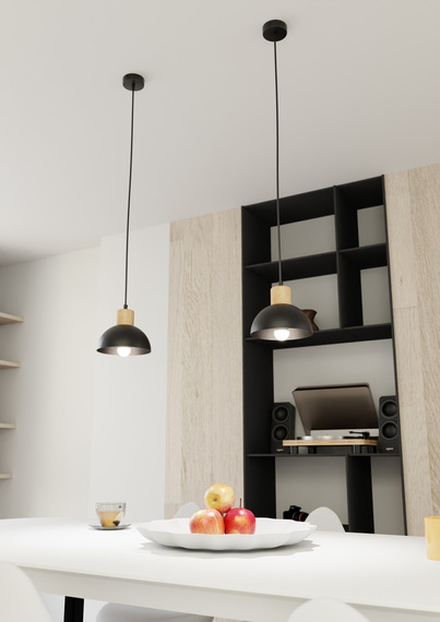 Żyrandol Emibig Seco 1 Bl (1393/1)