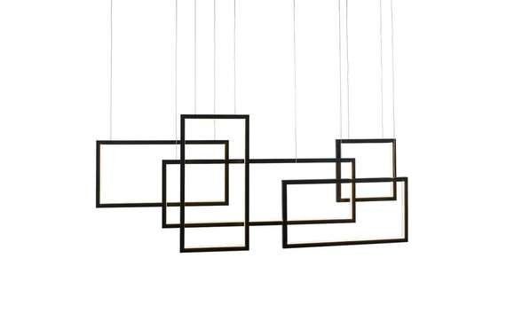 Lampa wisząca Azzardo Quadratus AZ2850 czarna