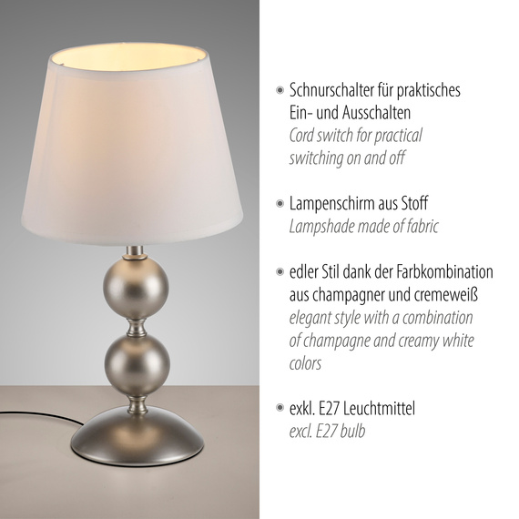 Paul Neuhaus Siena 003902-031814 Lampka Biurkowa