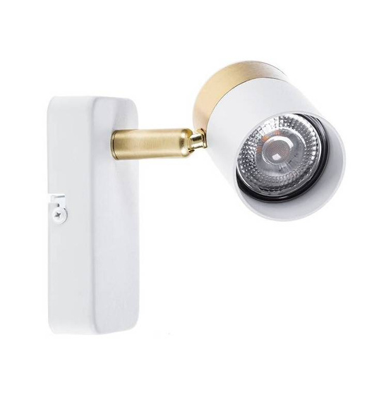 Spot Reflektor Sufitowy I Ścienny Berella Light Rio S WH/GD BL5409