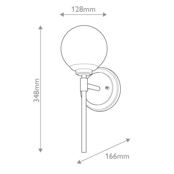 Kinkiet Elstead Lighting KL-BENNO1-BK-CPZ