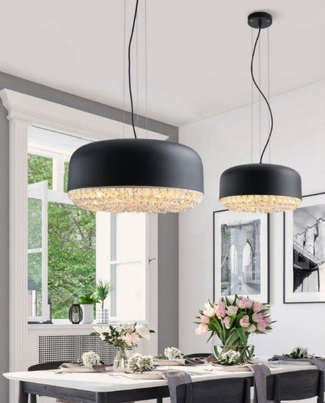 Lampa wisząca z kryształkami Azzardo Tarant AZ3163