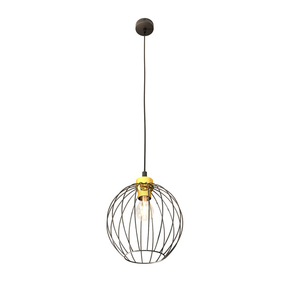 Lampa Wisząca Emibig Nando 1 Bl Gold (1368/1)