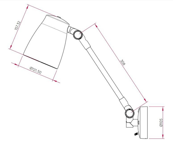 Kinkiet Astro Atelier Grande  7505