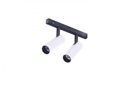 Azzardo ALFA TRACK MAGNETIC Niko 2 Lampa do Szyny Magnetycznej AZ4587 Biało/Czarna 4000K 2x7W