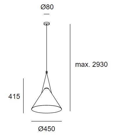 Lampa wisząca LEDS Super Attic 00-8348-05-05 Grok