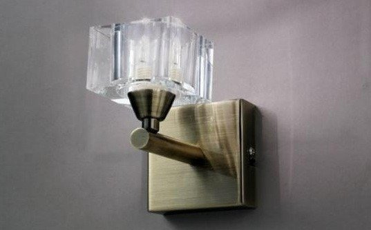 Kinkiet Mantra Cuadrax Antique Brass 1102