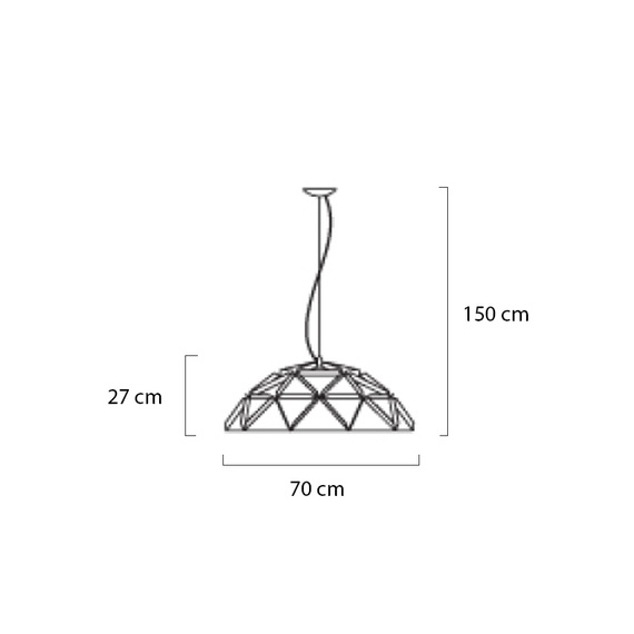 Lampa Wisząca Moosee Sputnik MD21010-1-700