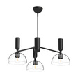 Zwis Elstead Lighting ALM-JUDE3-MB-CL