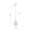 Lampa Wisząca TK Lighting Sophia 11020