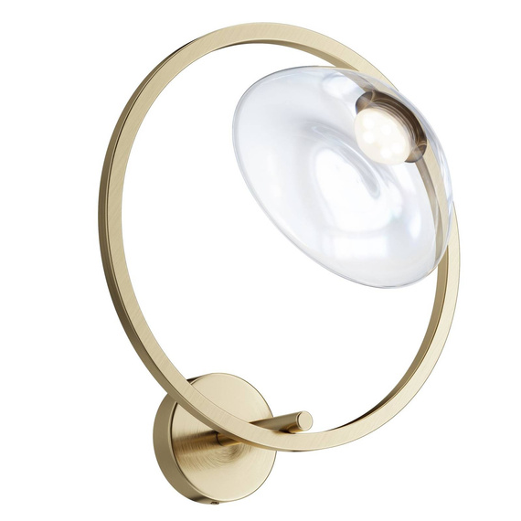 Natynkowa lampa ścienna Lunare mosiądz (MOD327WL-L5BS3K1) - Maytoni