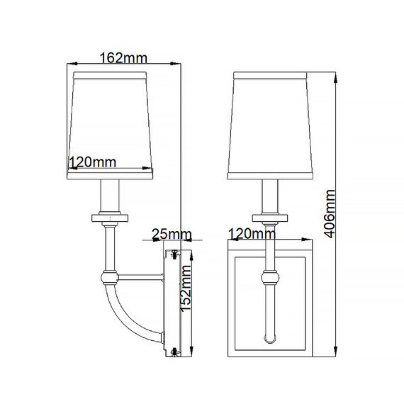 Kinkiet Quintiesse QN-FELIXSTOWE1-B