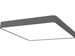 Plafon Nowodvorski SOFT LED grafit 60x60 plafon 7530