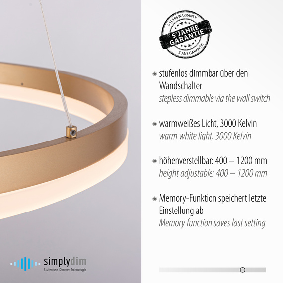 Lampa Wisząca Paul Neuhaus Titus 003902-032149