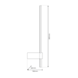 Lampa Ścienna Milagro ML1010 Swing 