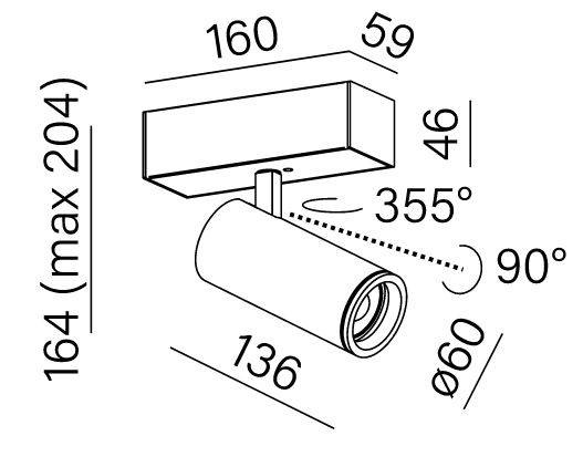 AQform 16448-M930-Z3-00-12 Reflektor Hyper zoom