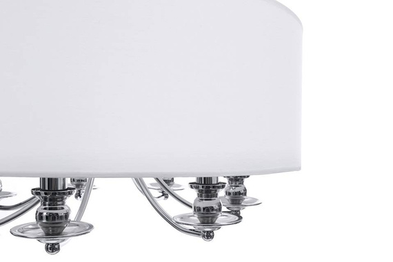 Zwis z białym abażurem Berella Light Adozo 7 BL0147