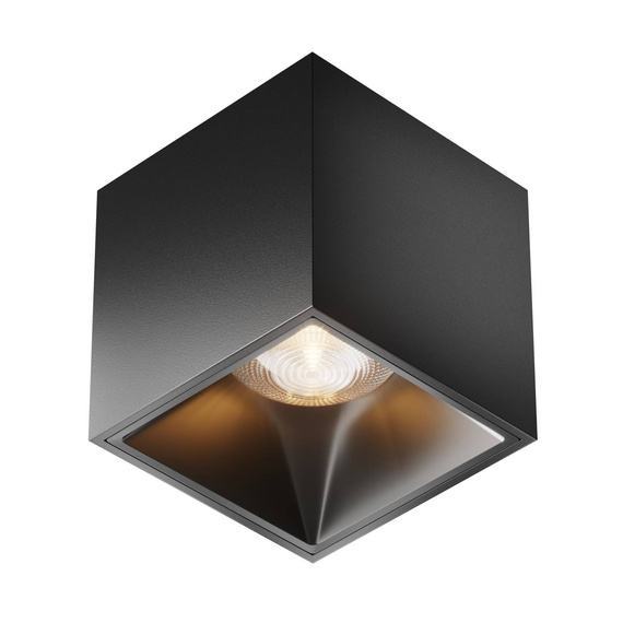 Sufitowy plafon Alfa LED czarny (C065CL-L12B3K) - Maytoni