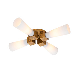 Lampa Wisząca Elstead Lighting KRISTY-4P-DG-OPAL