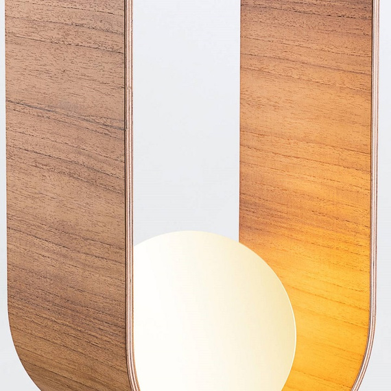 Accord Lighting Sfera QN-SFERA-TL-L-TEAK Lampa stołowa