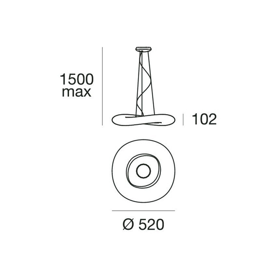 Lampa Wisząca Mr. Magoo Linea Light 8005