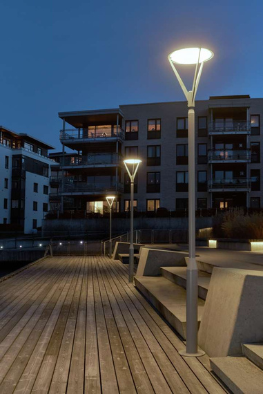 Norlys 6141GR Hammerfest Lampa stojąca zewnętrzna 