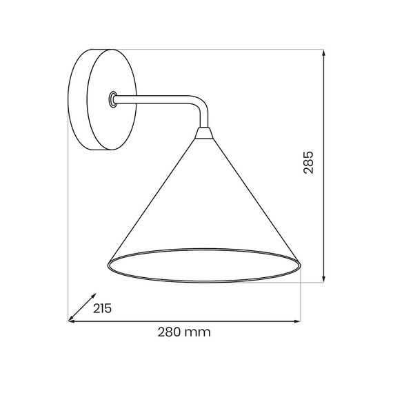 Oprawa Ścienna Milagro Capital MLP2467