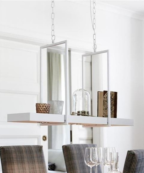 Lampa wisząca Markslojd Tray LED biała