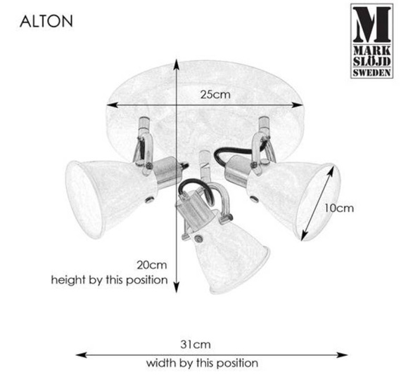 Alton Markslojd 107854 Plafon