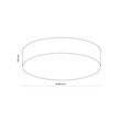 TK Lighting Rondo 1581 Plafon
