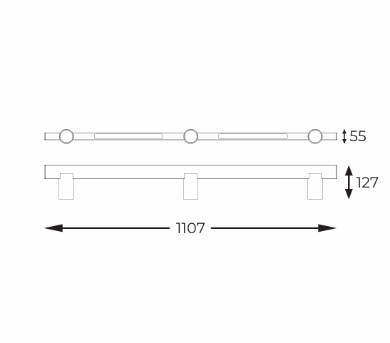 Plafoniera Mannari Zuma Line C230757205