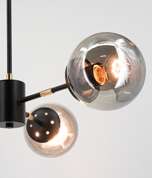 Żyrandol Elem Gaja 8044/3A BL TR