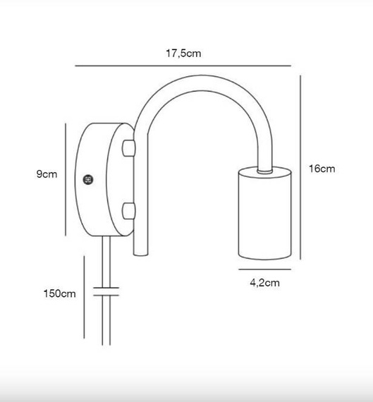 Nordlux 2112071003 Kinkiet Paco