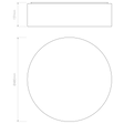 Lampa Sufitowa Astro Cambria 1421004