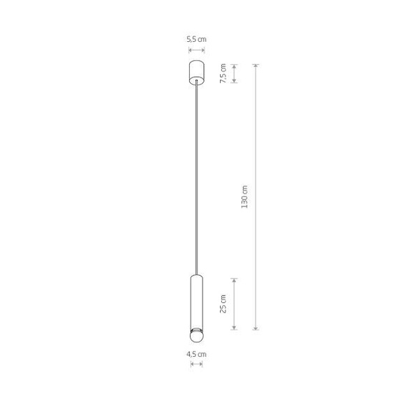 BATON solid brass 7851 Nowodvorski