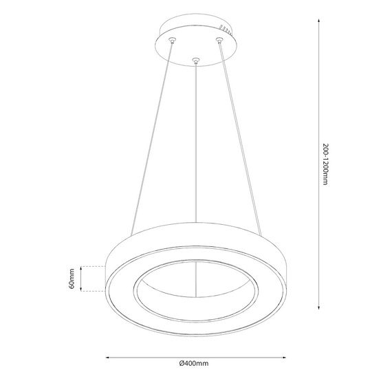 Lampa Wisząca Milagro Union ML1866