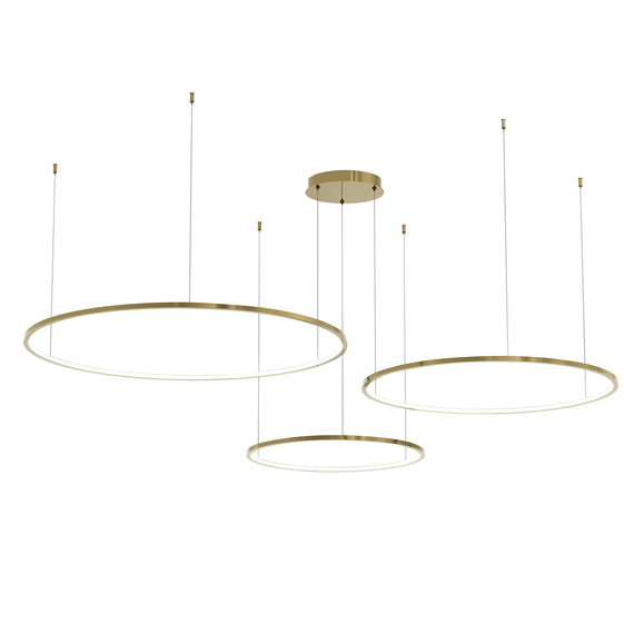 Lampa wisząca Milagro Saturno ML0847 gold
