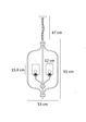 Lampa wisząca Berella Light Moliena