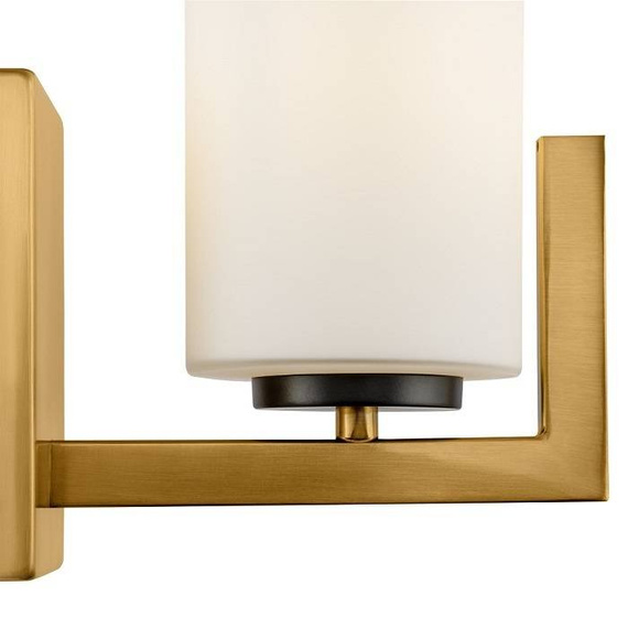 Lampa ścienna w kolorze złotym Maytoni Fortano MOD089WL-01BS