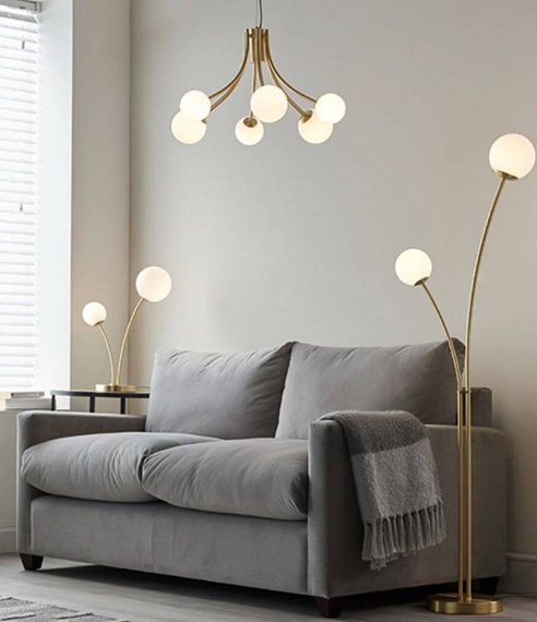 Lampa podłogowa Endon Brair 92219