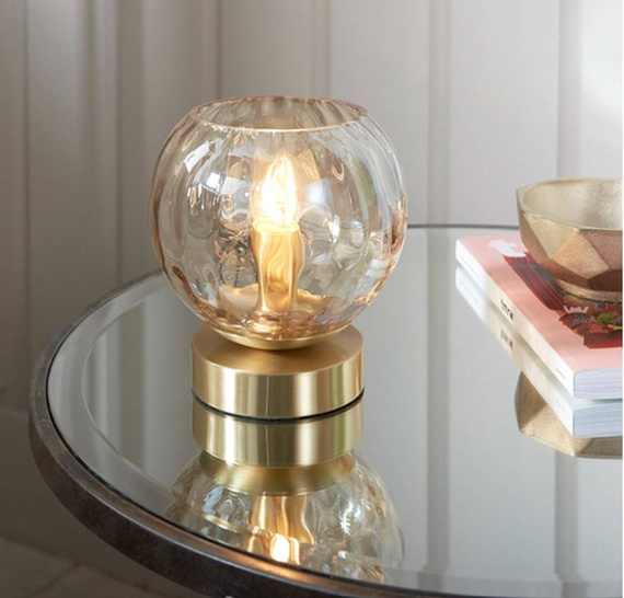 Lampa stołowa Endon 91973 Dimple 