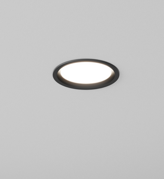 Lampa wpuszczana czarna Aqform Mini Ring rim 38031-M930-D9-00-12 