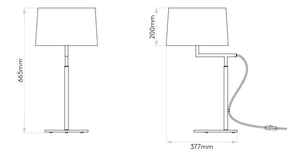 Lampa Nocna Astro Telegraph 1404004